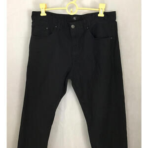 Calvin Klein Men’s Slim Fit Pants – Black – Size 36x30